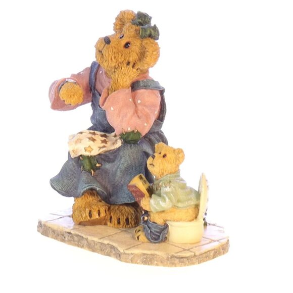 Boyds Bears & Friends Momma With Taylor Resin Figurine In Original Box - Picture 2 of 14